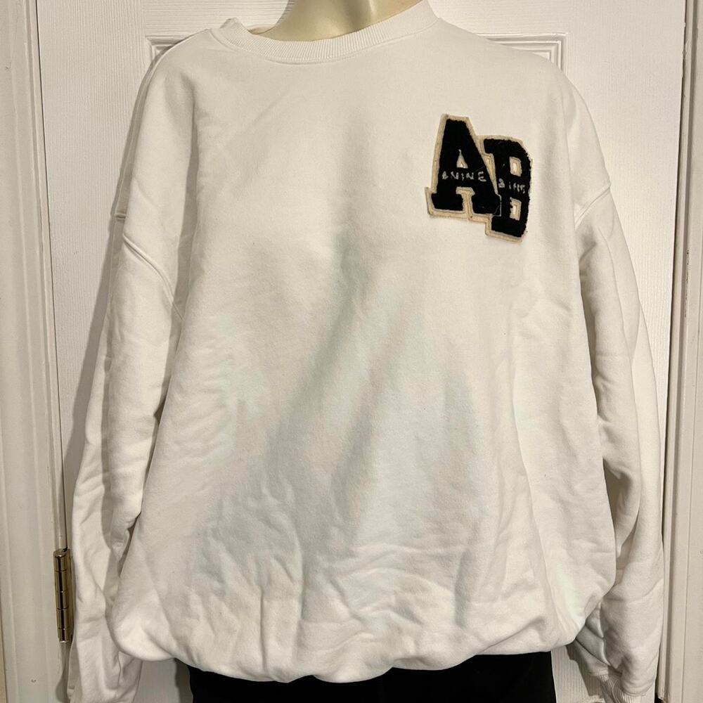 Anine bing miles oversized letterman